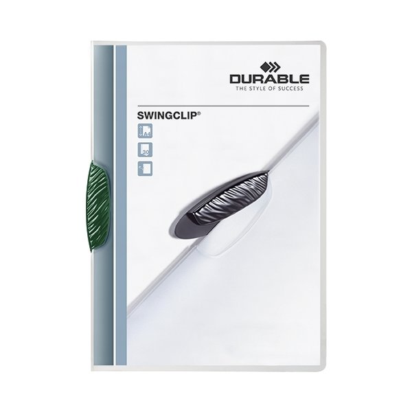 Durable Swingclip Clipmappe | A4 | Grøn