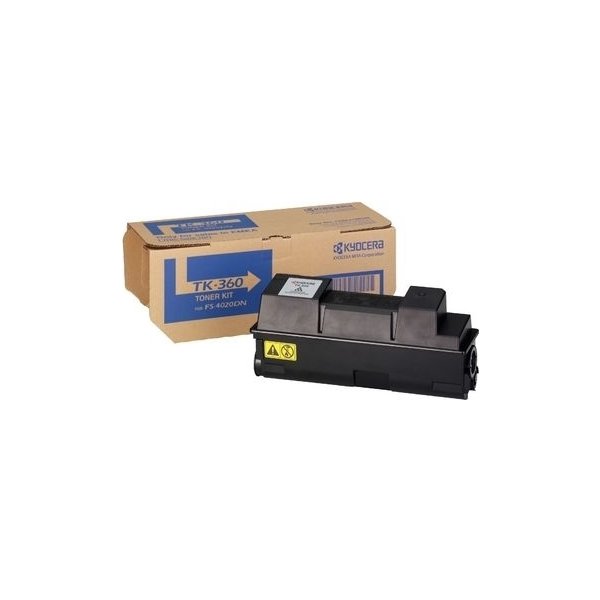 Kyocera TK-360 lasertoner, sort