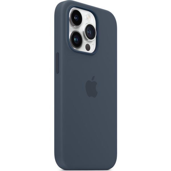 Apple iPhone 14 Pro silikone cover, stormblå