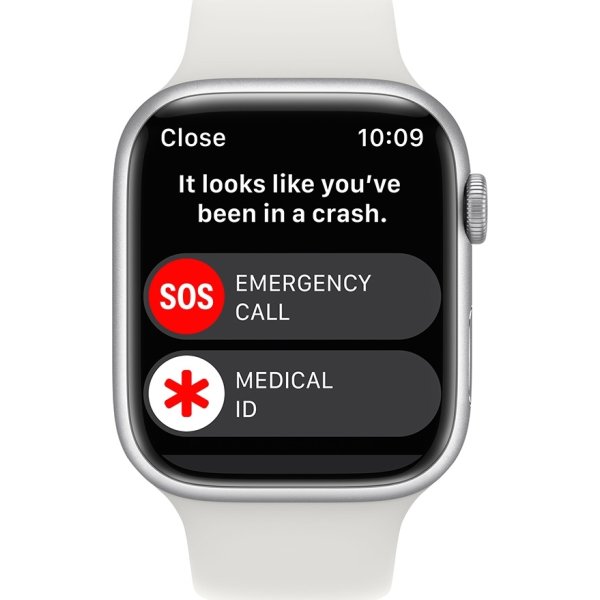 DEMO Apple Watch Series 8 (GPS+4G), 45mm, sølv