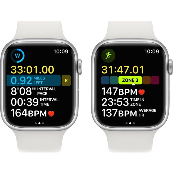 DEMO Apple Watch Series 8 (GPS+4G), 45mm, sølv
