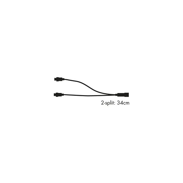 Sirius Tech-Line 2-Vejs Split, 34 cm