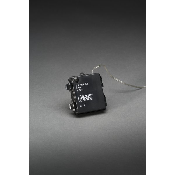 Akryl Snefnug, 40 cm, 24 LED