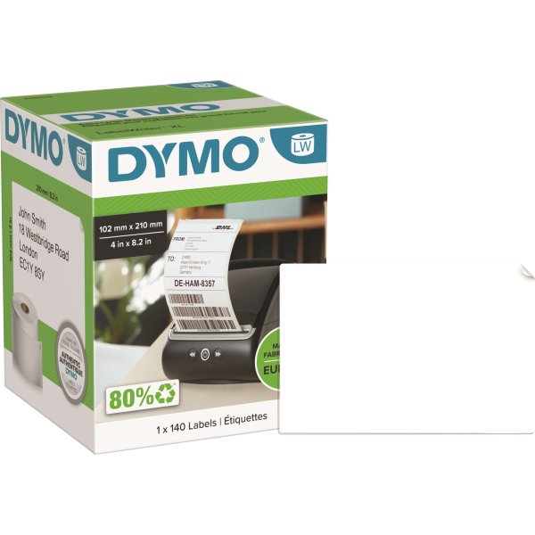 Dymo LabelWriter DHL forsendelseslabels, 102x210mm