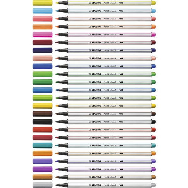 Stabilo Pen 68 Penseltusser | 20 farver