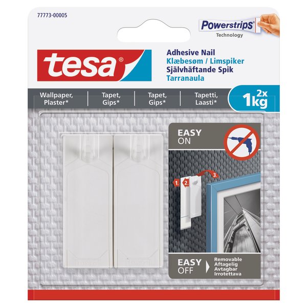 tesa Klæbesøm, tapet/gips, <1 kg