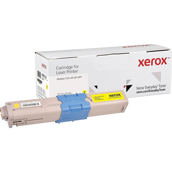 Xerox Everyday lasertoner, OKI 46508709, gul