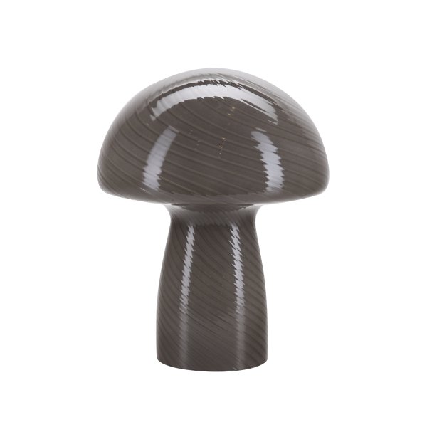 Bahne Mushroom bordlampe, stor grå