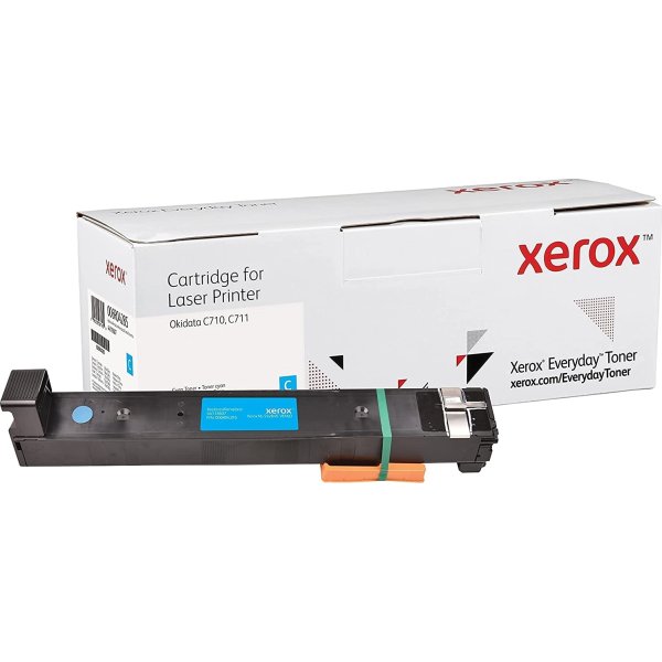 Xerox Everyday lasertoner, OKI 44318607, cyan