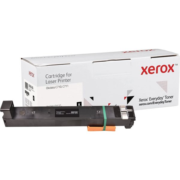Xerox Everyday lasertoner, OKI 44318608, sort