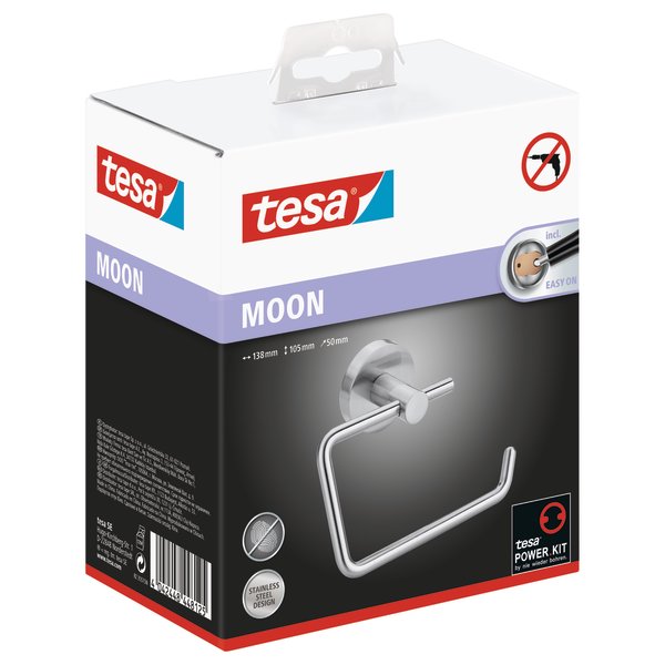 tesa Moon Toiletpapirholder | Sølv