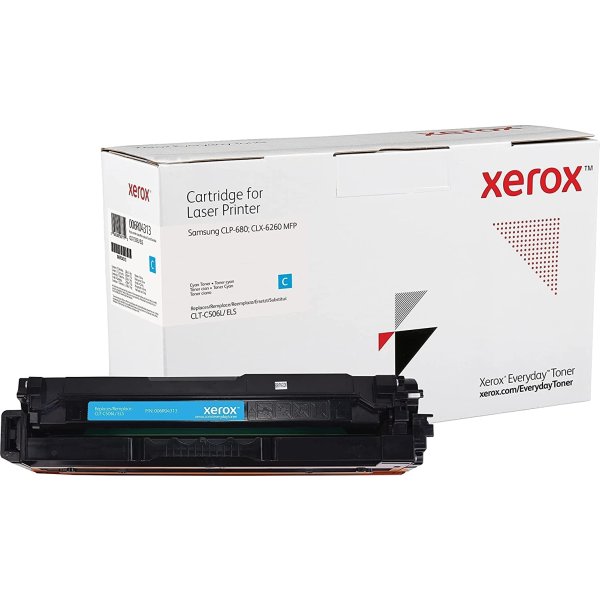 Xerox Everyday lasertoner, Samsung CLT-C506L, cyan