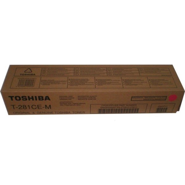 Toshiba 6AK00000047 lasertoner, rød, 10000s