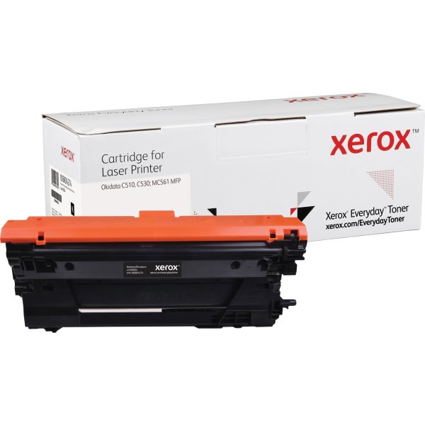 Xerox Everyday lasertoner, OKI 44469804, sort
