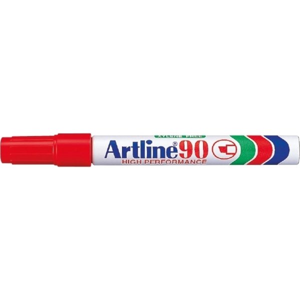 Artline 90 Permanent Marker | Rød