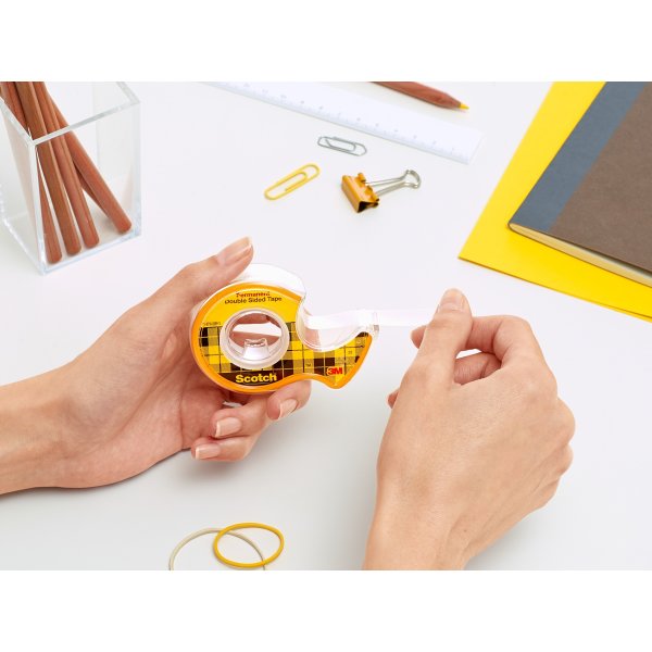 3M Scotch Dobbeltklæbende tape | 12mm | 6,3m