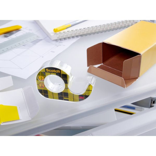 3M Scotch Dobbeltklæbende tape | 12mm | 6,3m