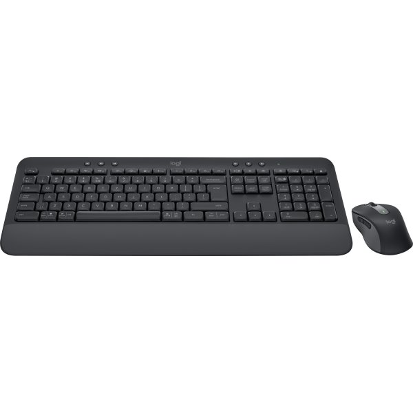 Logitech Signature MK650 Mus og Tastatur, UK, sort