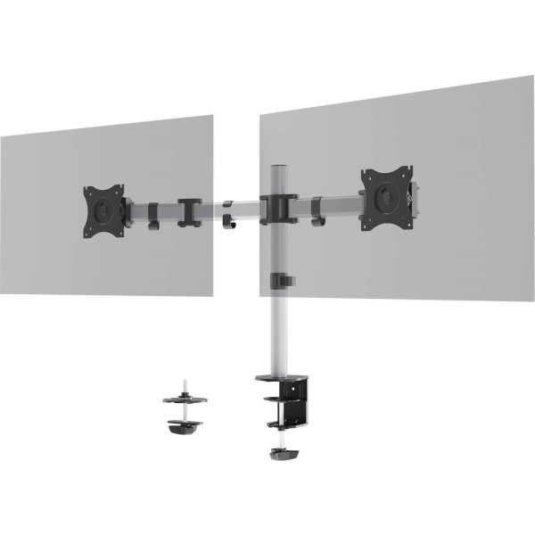 Durable SELECT skærmholder til 2 skærm, bordbeslag