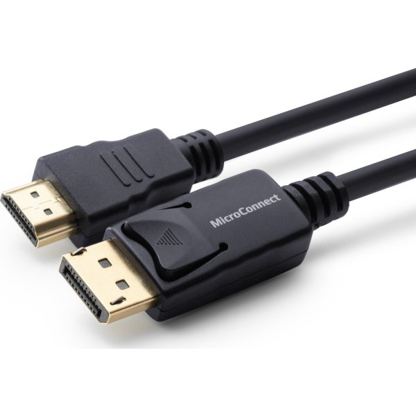 MicroConnect DisplayPort 1.2 – HDMI 5m Lomax