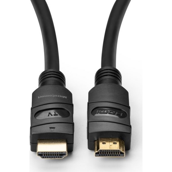 MicroConnect 4K HDMI kabel, 15m, sort