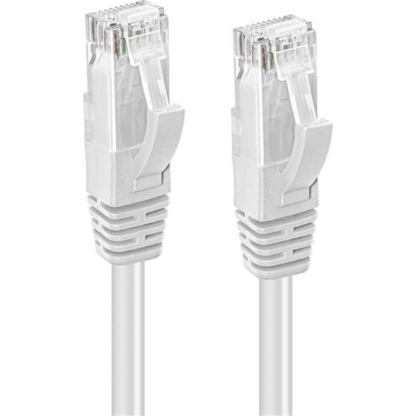 MicroConnect CAT6 U/UTP netværk kabel, 1.5m, hvid
