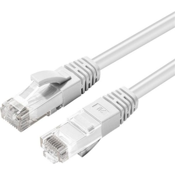 Monumental Forstå alien MicroConnect CAT6 UTP netværk kabel, 10m, hvid | Lomax A/S