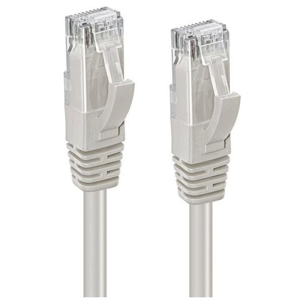MicroConnect CAT6 UTP netværk kabel, 0.5m, grå