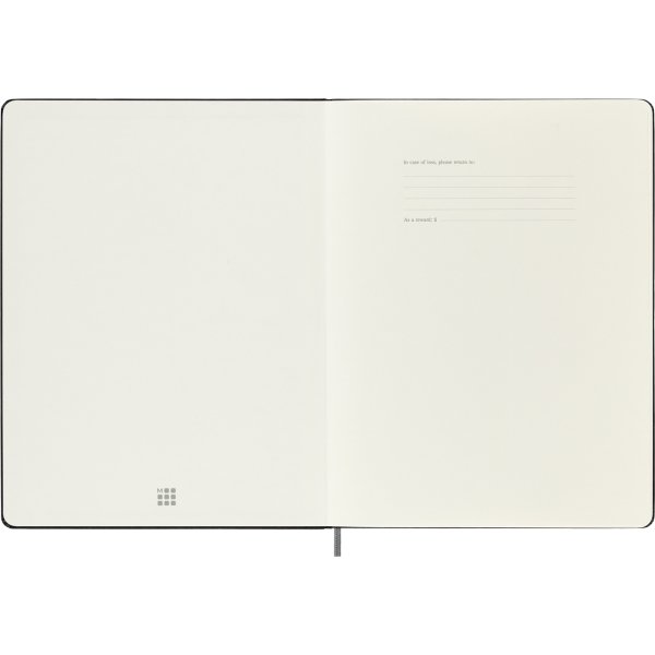 Moleskine+ Smart Notesbog | XL | Linjeret | Sort