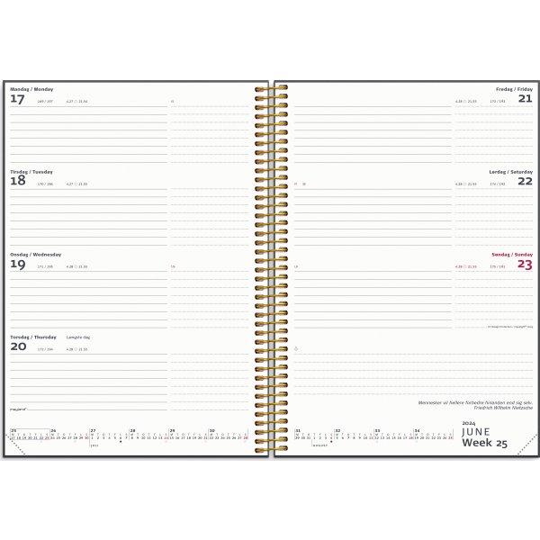 Mayland 23/24 Kalender | Organizer & Notes | A5 | Lomax A/S