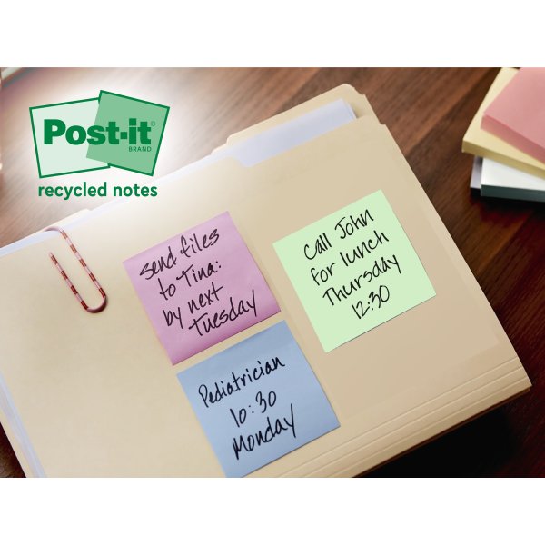 Post-it Super Sticky Notes | Rec. | Mix | 76x76 mm