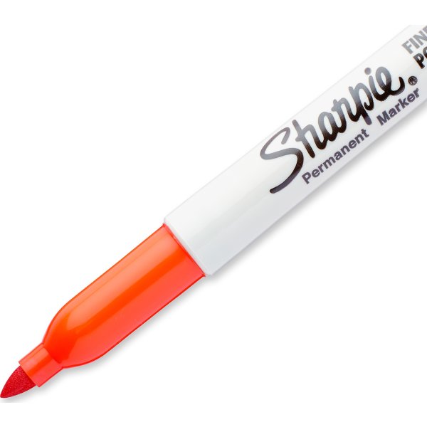 Sharpie Permanent Marker | Fine Point | Orange