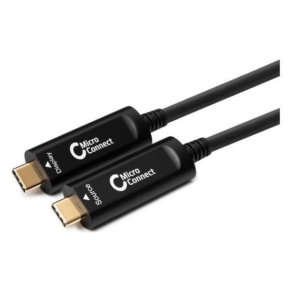 MicroConnect Premium Optic Fiber Video USB-C kabel