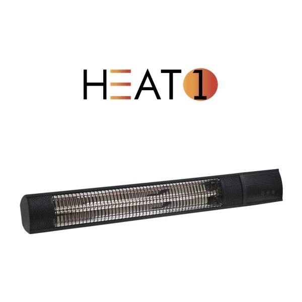 HEAT1 eco pro-line 2000W, Sort