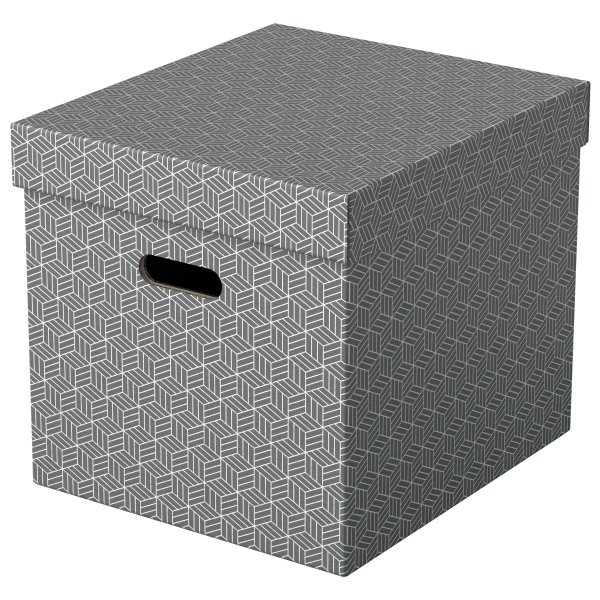 Esselte Home Box | Cube | Grå | 3 st.