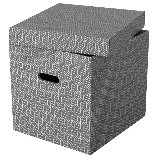 Esselte Home Box | Cube | Grå | 3 st.