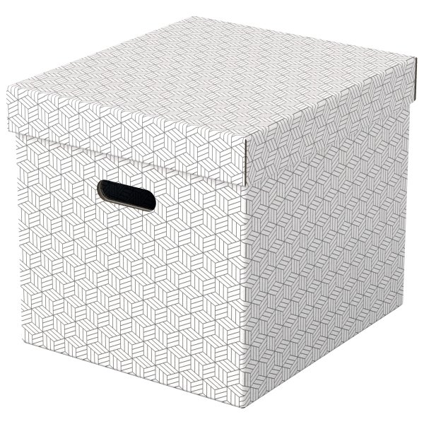 Esselte Home Box | Cube | Vit | 3 st.