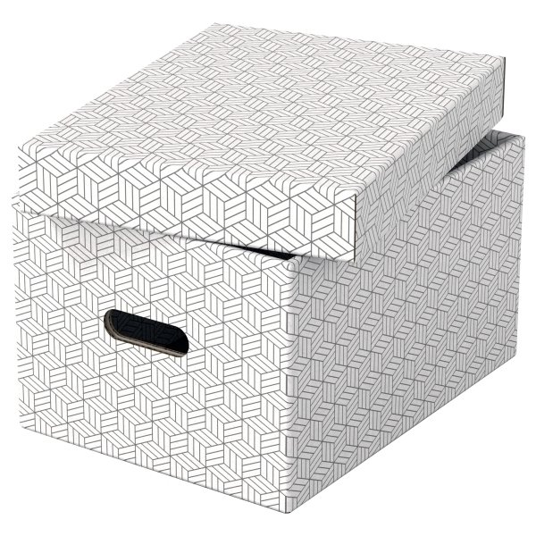 Esselte Home Box | Medium | Vit | 3 st.