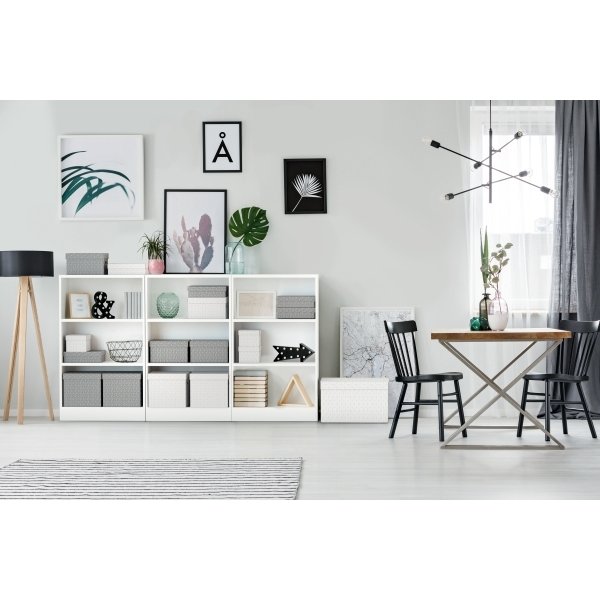Esselte Home Box | Medium | Vit | 3 st.