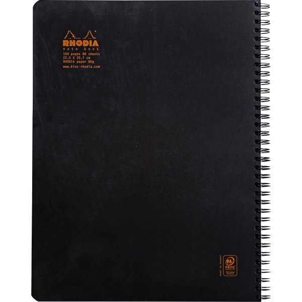 Rhodia Classic Spiral Notesbog | A4+ | Linjeret