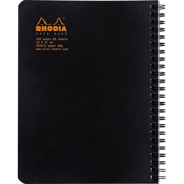 Rhodia Classic Spiral Notesbog | A5+ | Dotted
