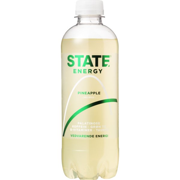 STATE Sparkling energidrik | Pineapple | 0,4 l