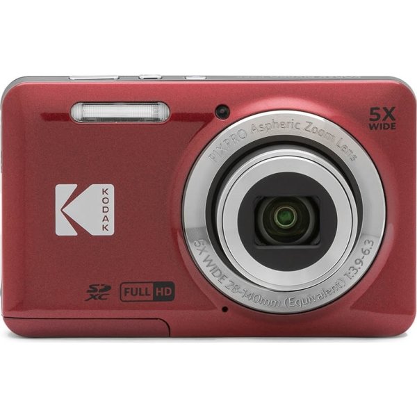 Kodak Pixpro FZ55 16 MP Digital Kamera, rød