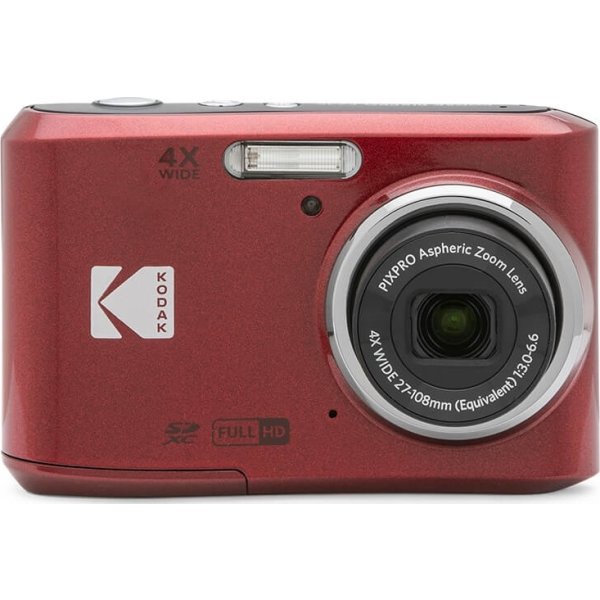 Kodak Pixpro FZ45 16 MP Digitalkamera, rød