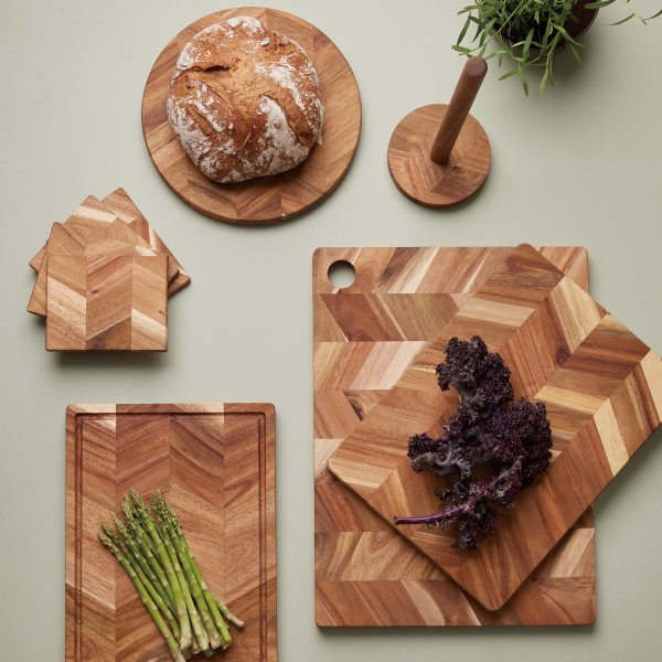 Aida Design Herringbone Skærebræt, 40 x 26 cm