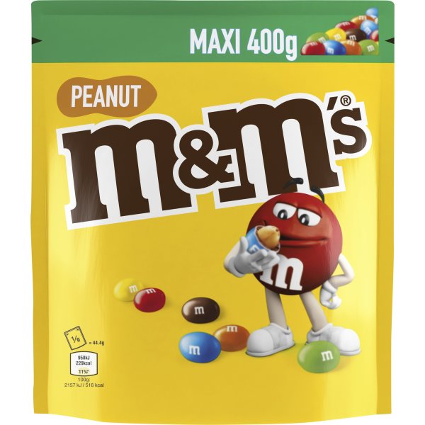 M&M's Maxi peanut, 400 g