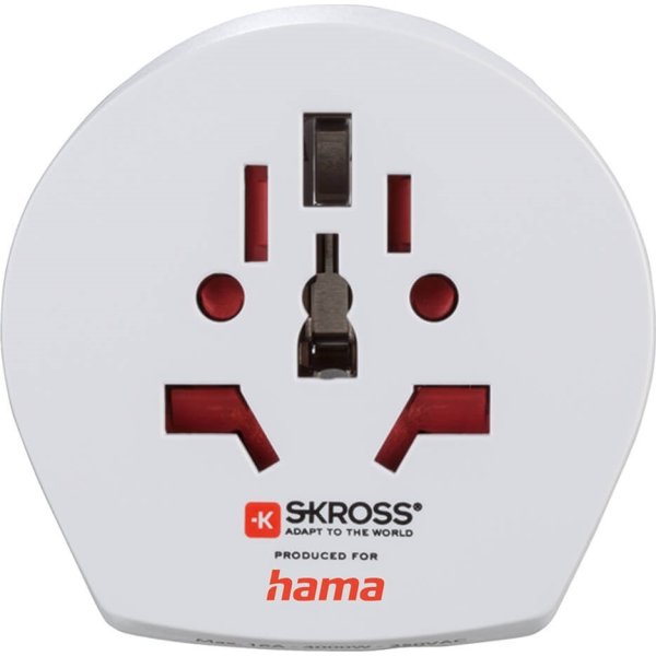 HAMA Pro Light USB Rejseadapter EU – Universal