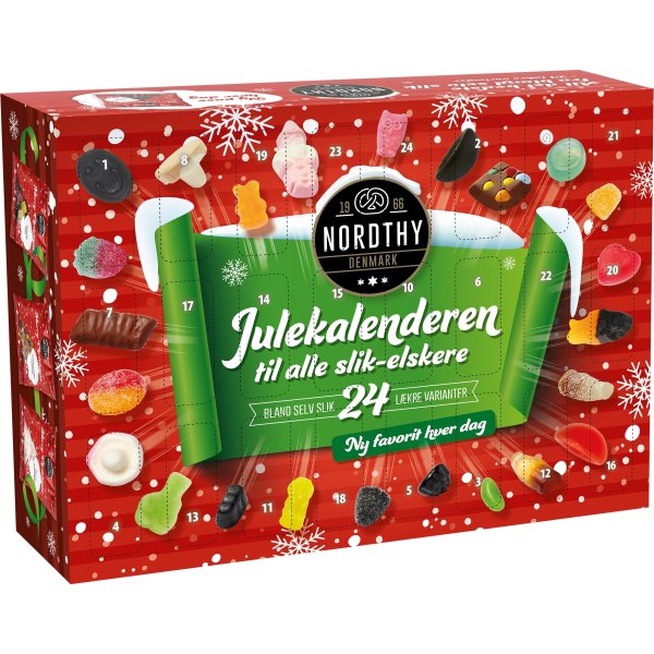 Nordthy Slik Julekalender