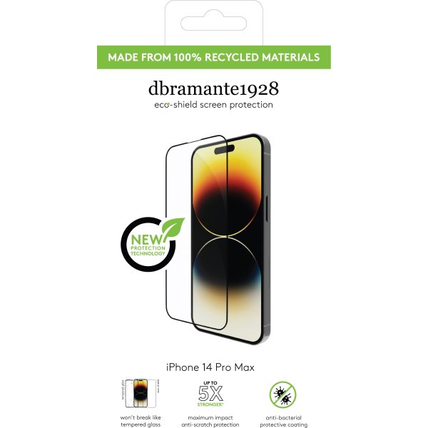 dBramante1928 skærmbeskyttelse t/iPhone 14 Pro Max