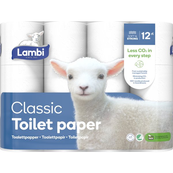 Lambi Toiletpapir | 3-lags | 84 ruller